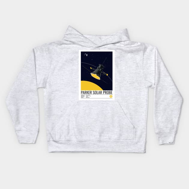 The Parker Solar Probe Kids Hoodie by Walford-Designs
